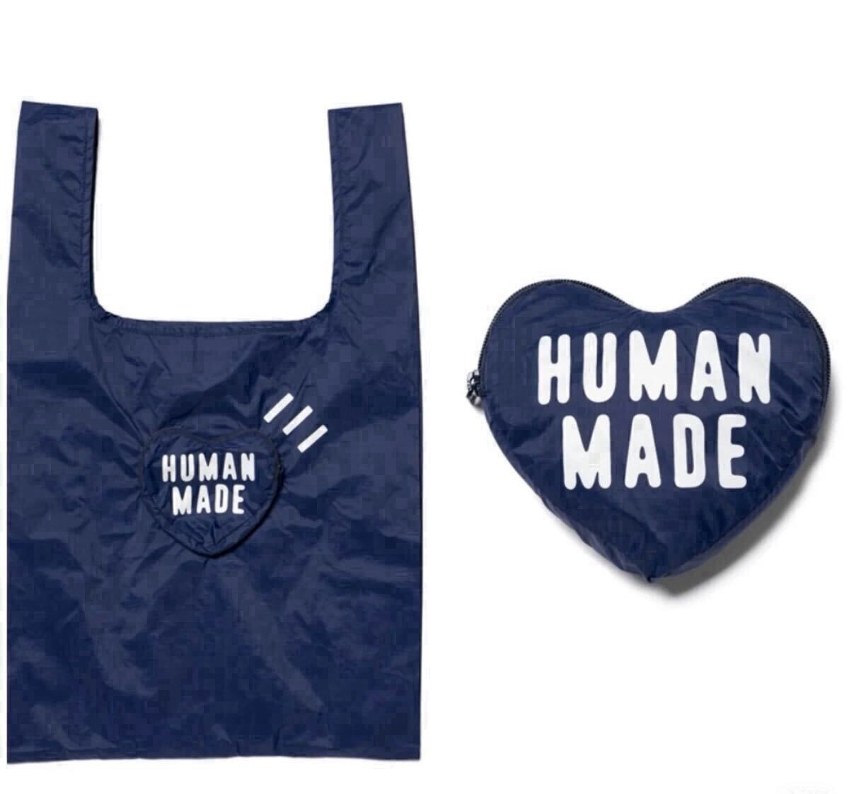 HUMANMADE エコバッグ ネイビー カラビナ付き HUMAN MADE ネイビー エコバッグ|Yahoo!フリマ(旧PayPayフリマ)
