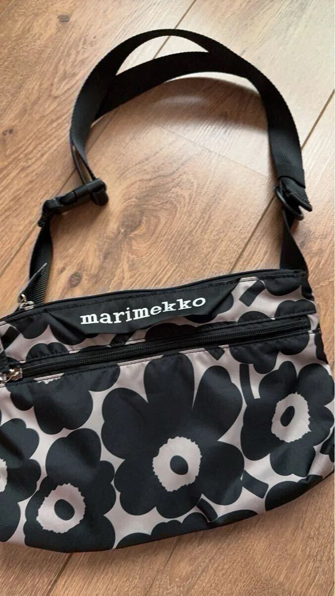 marimekko フラワーパターン ショルダーバッグ｜Yahoo!フリマ