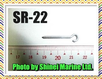 &#127825★ヒートン★SR-22(95本)★アメリカ製★ステンレス製ネジ★ルアーパーツ★&#127825_画像3