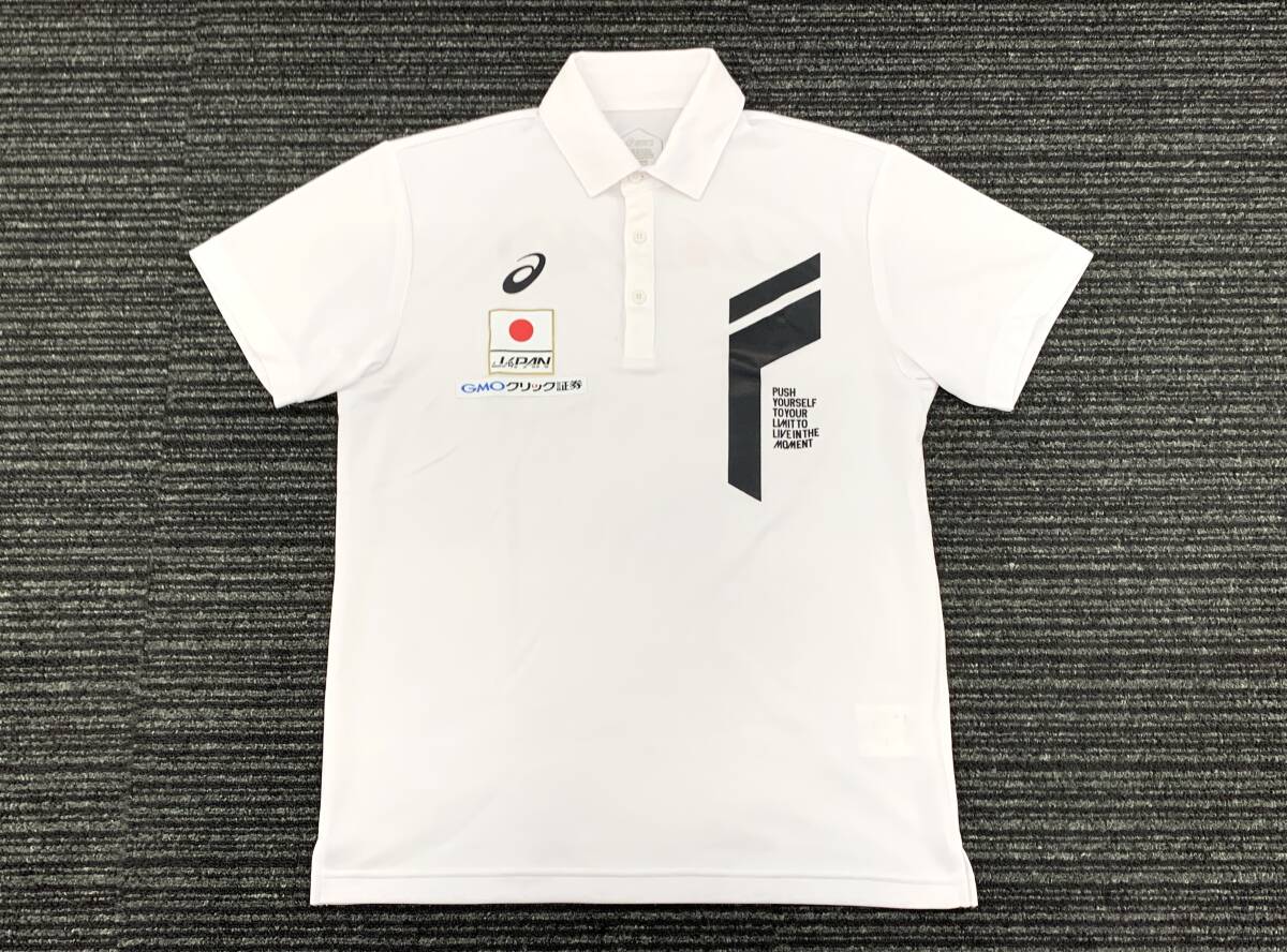 【選手支給】2023 TOBIUO JAPAN トビウオジャパン 競泳 水泳 日本代表 asics アシックス ユニフォーム 式典 メディア會見時(shí)著用 ポロシャツ