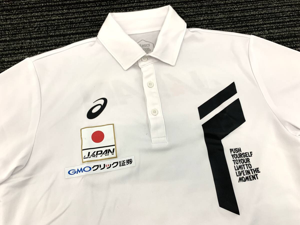 【選手支給】2023 TOBIUO JAPAN トビウオジャパン 競泳 水泳 日本代表 asics アシックス ユニフォーム 式典 メディア會見時(shí)著用 ポロシャツ