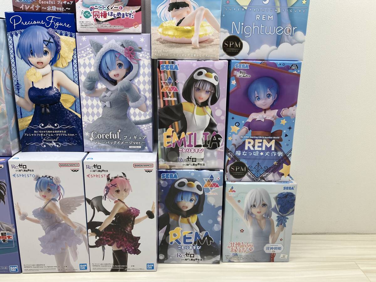 プライズフィギュア 美少女 その他 079 E)☆1円~☆美少女プライズフィギュアセット Re:ゼロ