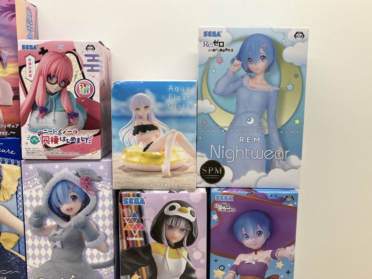 プライズフィギュア 美少女 その他 079 E)☆1円~☆美少女プライズフィギュアセット Re:ゼロ