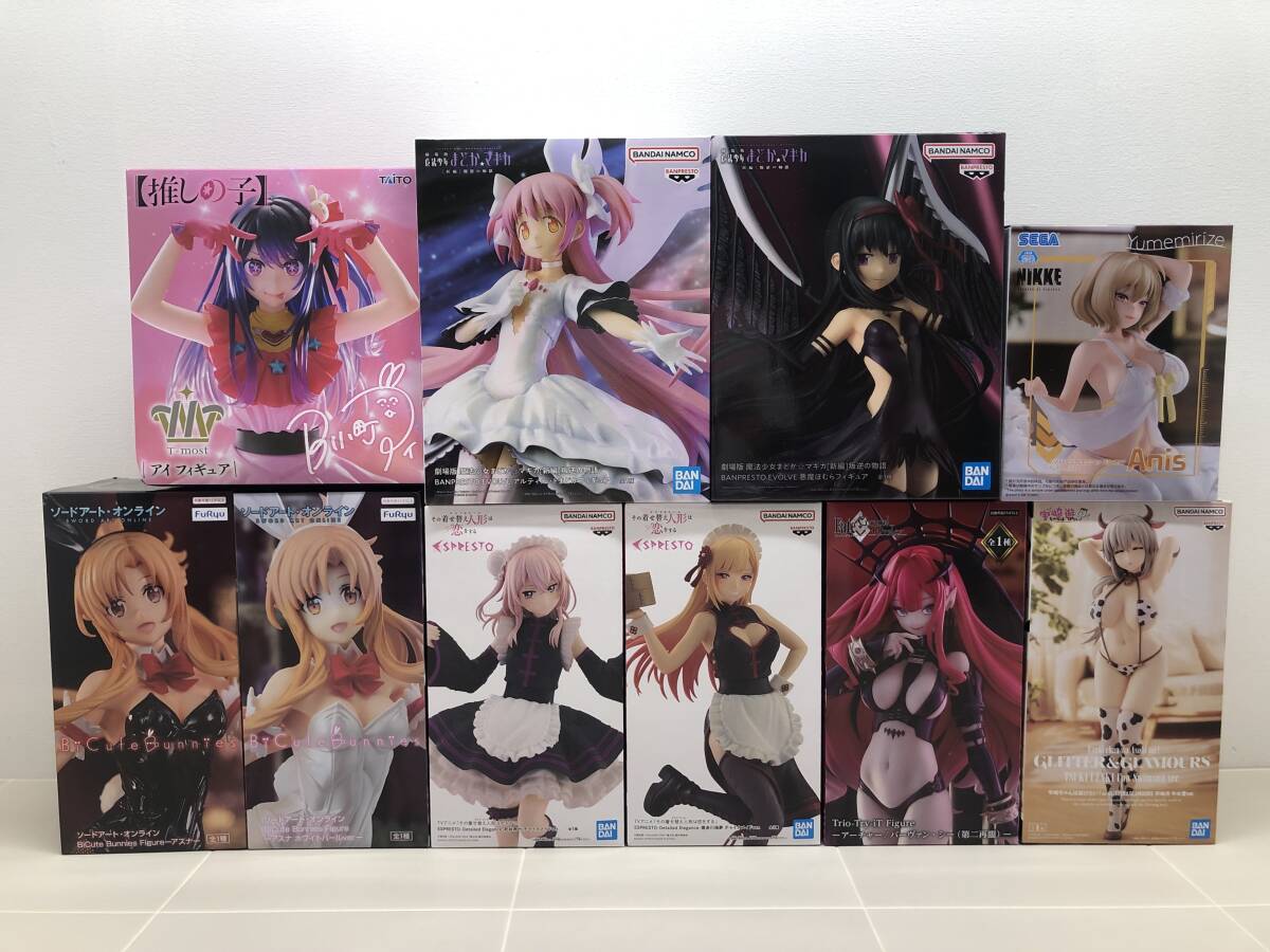 未開封品 美少女プライズフィギュアまとめ24個セット まどかマギカ ホロライブ 079 I) ☆未開封☆ 美少女プライズフィギュア セット 推しの子