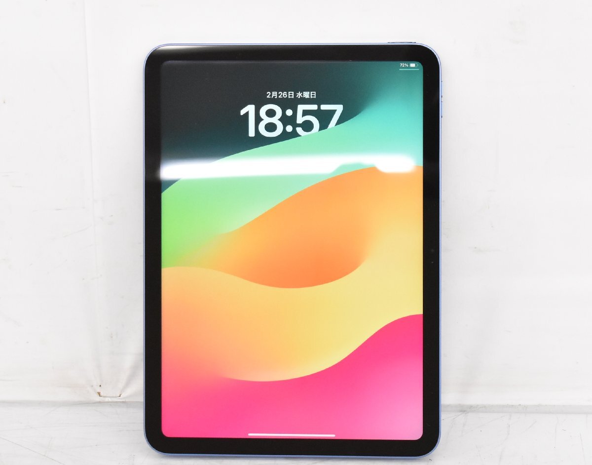 G 】648 Apple iPad (第10世代) WI-FI 256GB アップル 057541