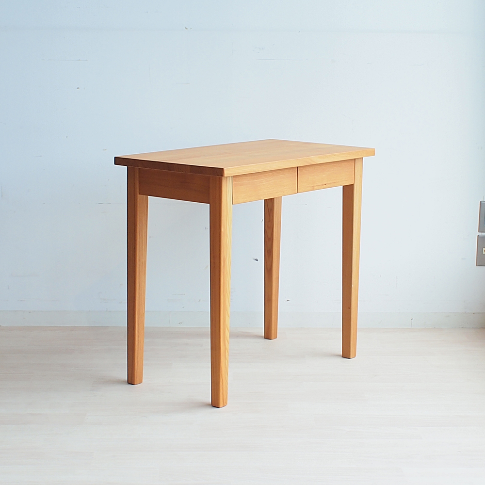 無印良品/MUJI タモ材 デスク 80cm 引出 机 無印良品/MUJI タモ材 デスク 80cm 引出 机