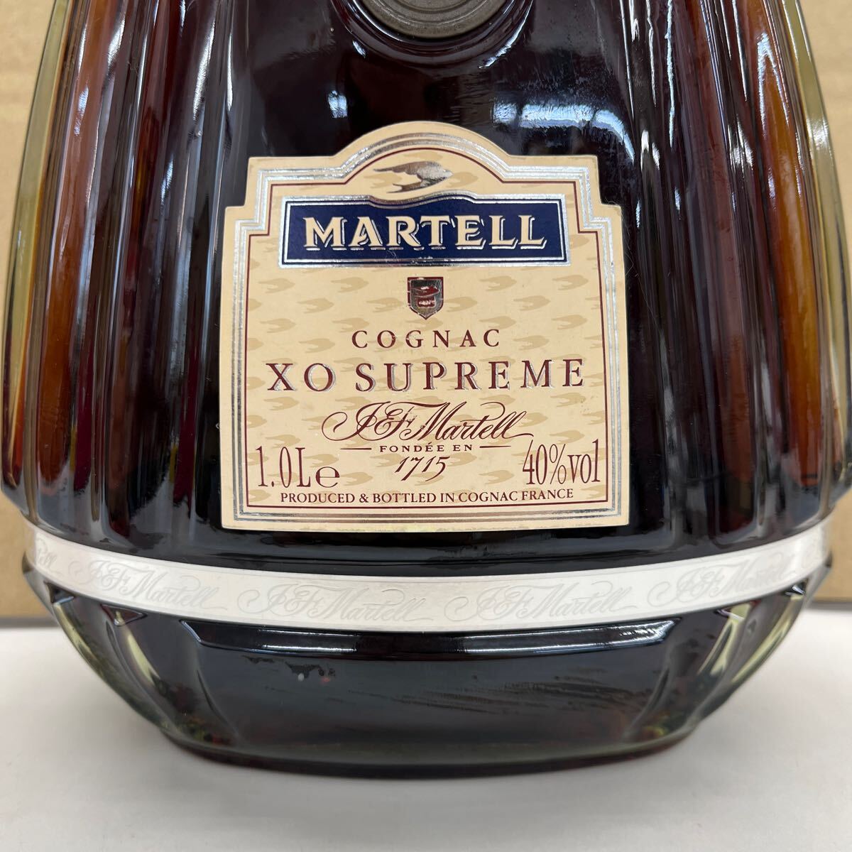 【新品未開栓】 MARTELL XO 1000ml 40度 ☆未開栓☆ MARTELL XO SUPREME マーテル スプリーム COGNAC