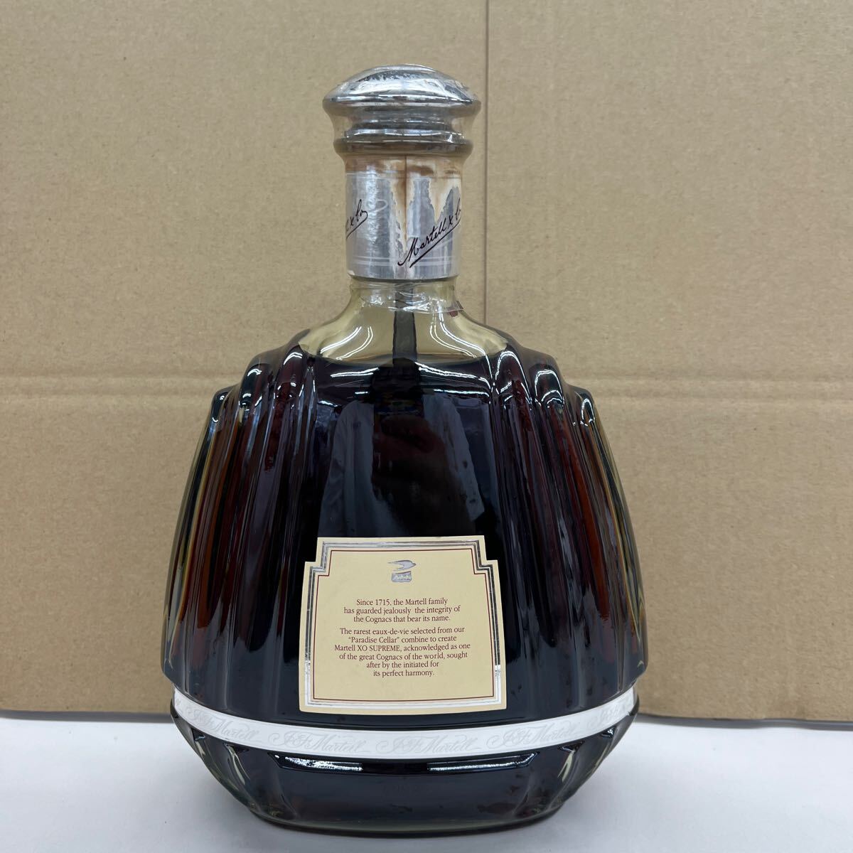 【新品未開栓】 MARTELL XO 1000ml 40度 ☆未開栓☆ MARTELL XO SUPREME マーテル スプリーム COGNAC
