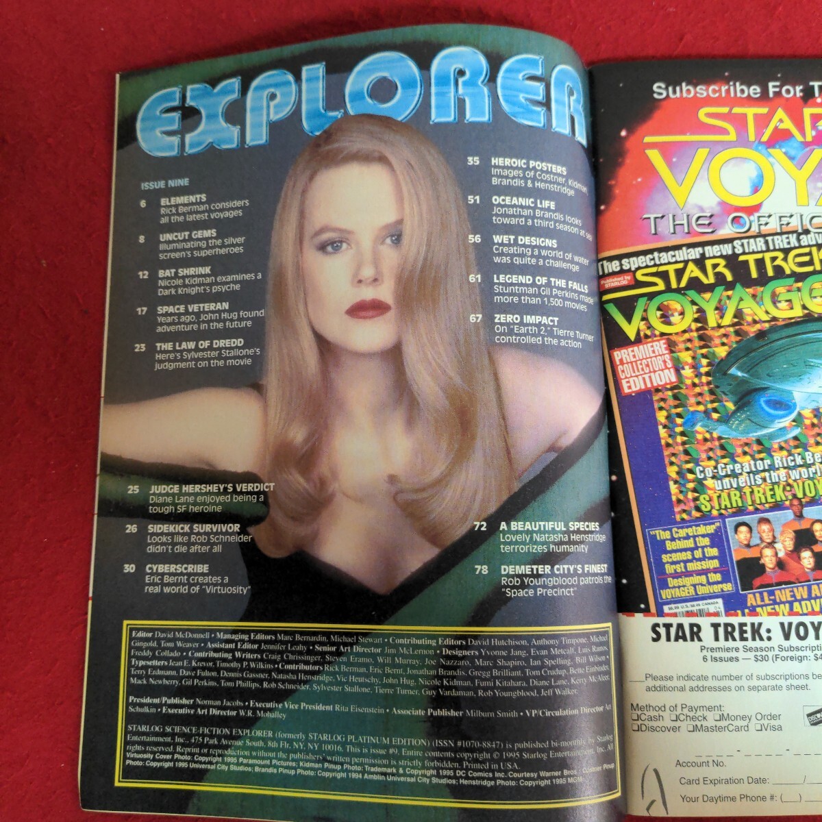 Ja-076/STARLOG EXPLORER　バットマンフォーエバー　ウォーターワールド　デンゼルワシントン　洋書　未翻訳/L9/70723