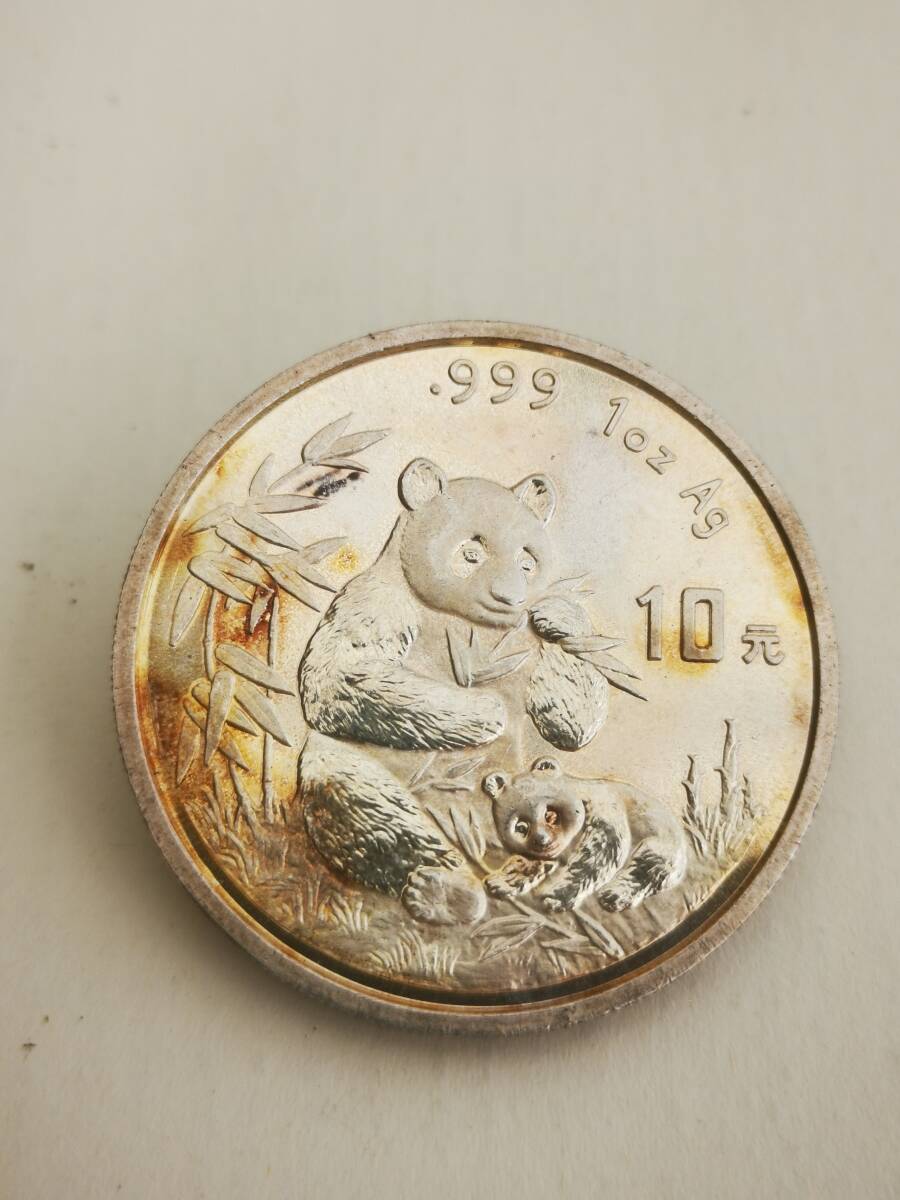 1996年 天壇 銀貨 パンダデザイン 1oz 1996年 天壇 銀貨 パンダデザイン 1oz 10175