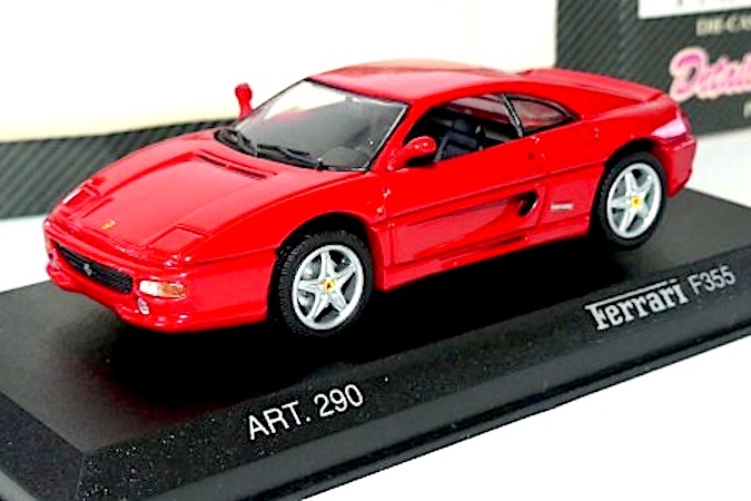 Ж 絶版! Ж Detail Cars ART.290 1/43 Ferrari F355 Coupe 1994 Ж ディティールカーズ フェラーリ F 355 レッド Ж ENZO_画像2
