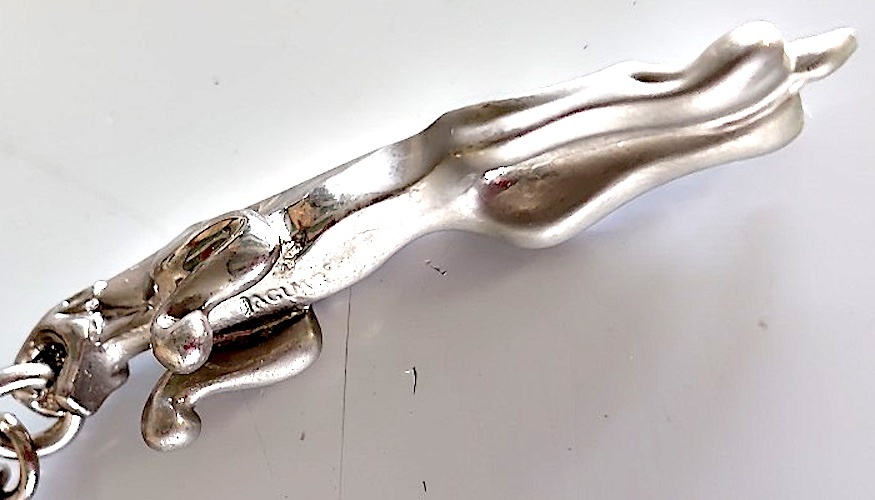 Ж 非売品 Ж JAGUAR ジャガー 創業80周年記念 2002年 オリジナル マスコット Key Holder キーホルダー Ж Daimler デイムラー_画像4