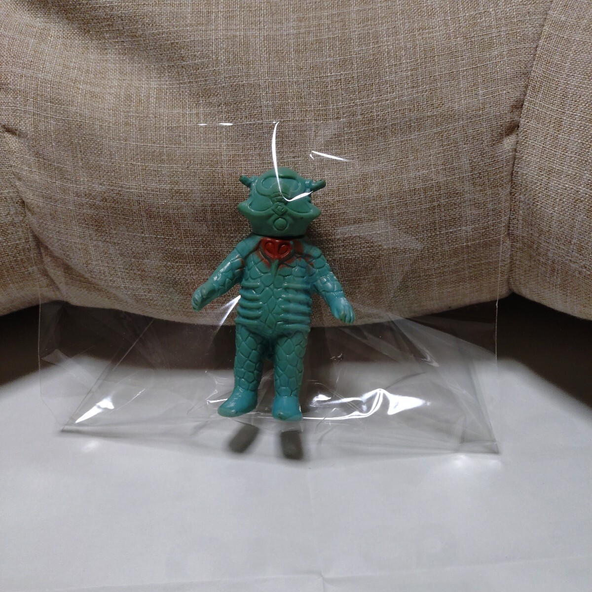 当時物 ブルマァク ウルトラマン怪獣 ミニソフビ ベル星人 円谷プロ 昭和レトロ 当時物 ビンテージ ブルマック 円谷プロ