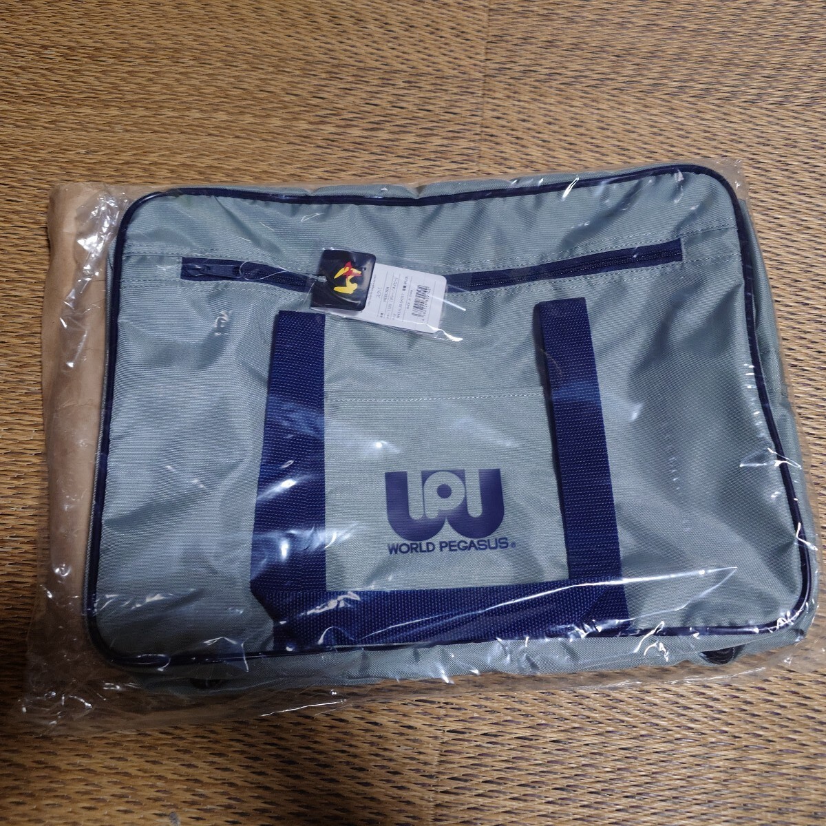 最安値 新品未開封 ワッぺ スクバ 紺 ネイビー ワールドペガサス 旧ワッぺ 旧WORLD PEGASUS スクバ ネイビー ワールドペガサス ワッペ 紺