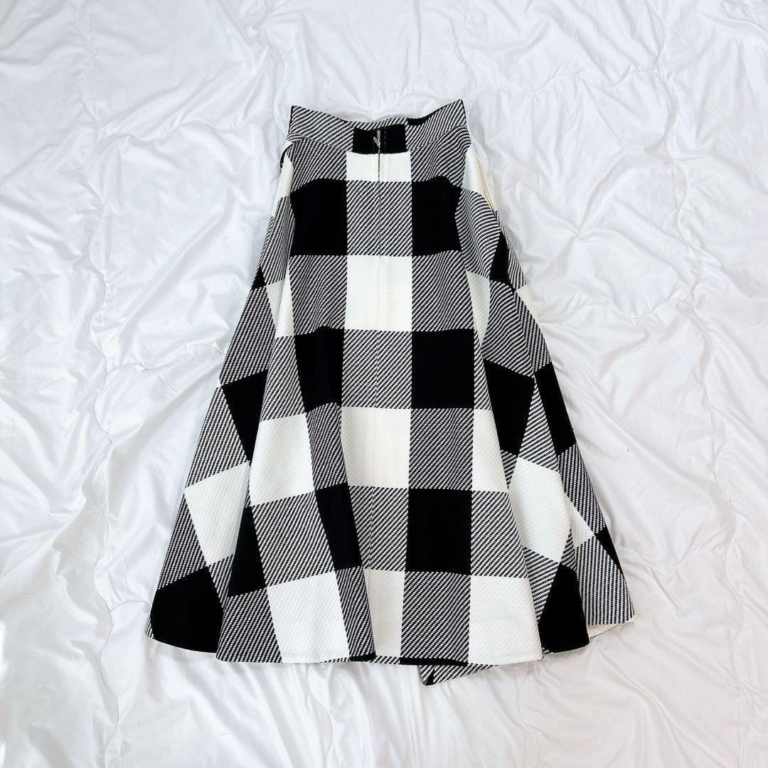 新品タグ付き?シートウキョウ　Elisa ビッグギンガムチェック　スカート　34_画像8