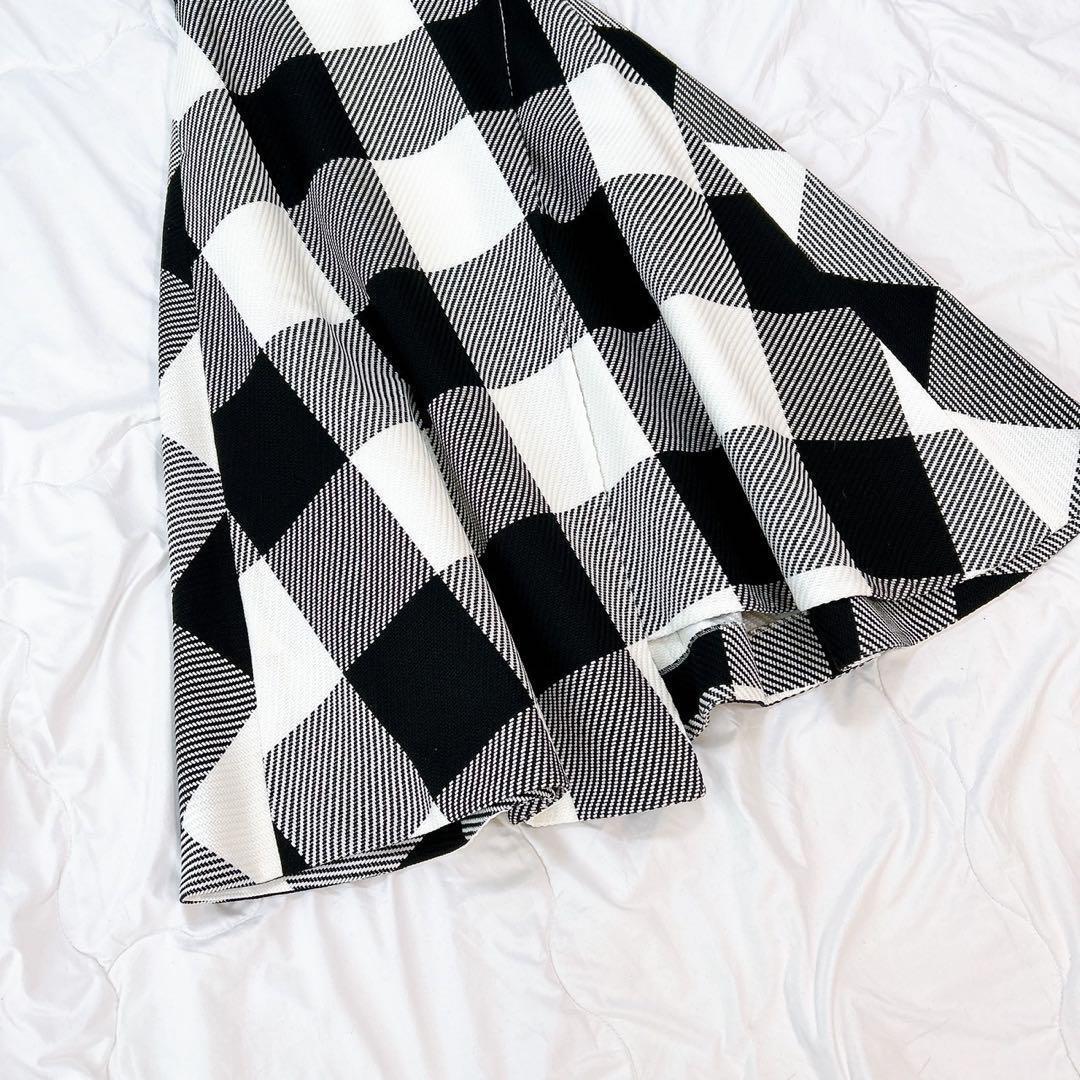 新品タグ付き?シートウキョウ　Elisa ビッグギンガムチェック　スカート　34_画像5