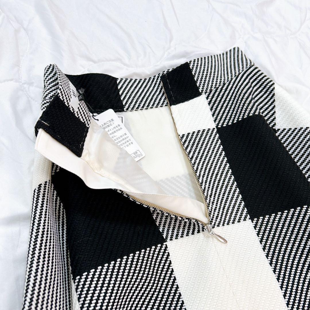 新品タグ付き?シートウキョウ　Elisa ビッグギンガムチェック　スカート　34_画像9