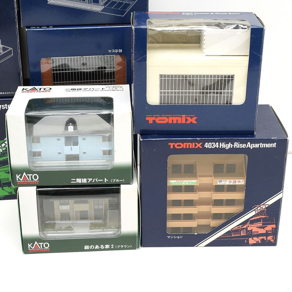 KATO、TOMIX他 ジオラマ ストラクチャー一式 KATO、TOMIX他 ジオラマ ストラクチャー一式 KATO、TOMIX他