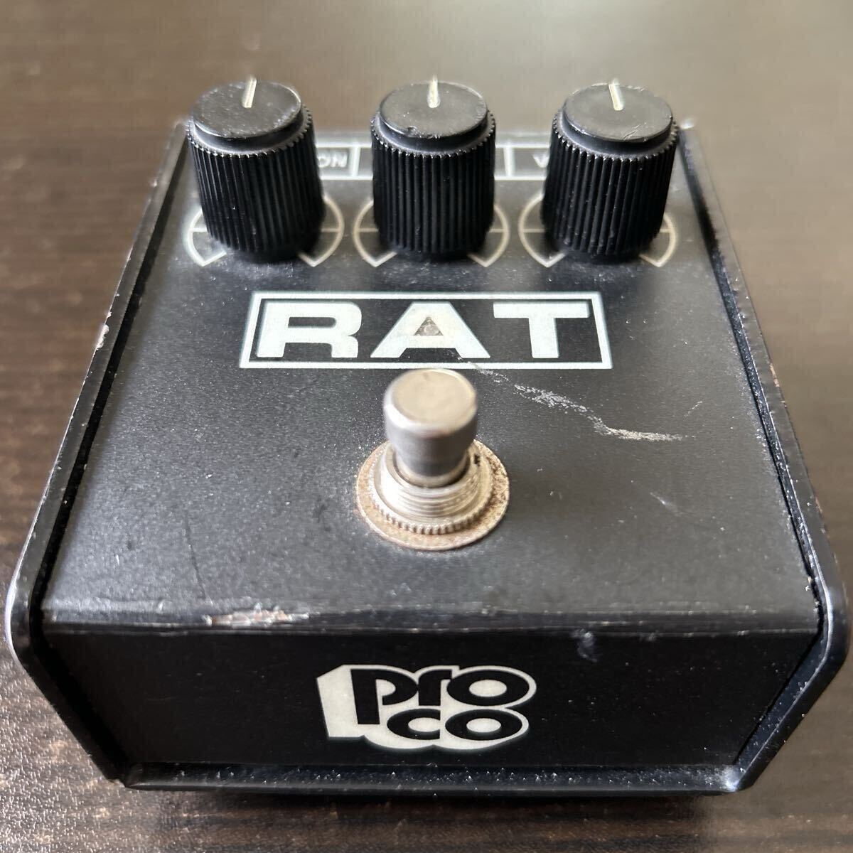 ProCo RAT2 92年製 美品 Woodcutter LM308N proco RAT 2 銀ネジ モトローラーLM308N 1992年製 wood cutter