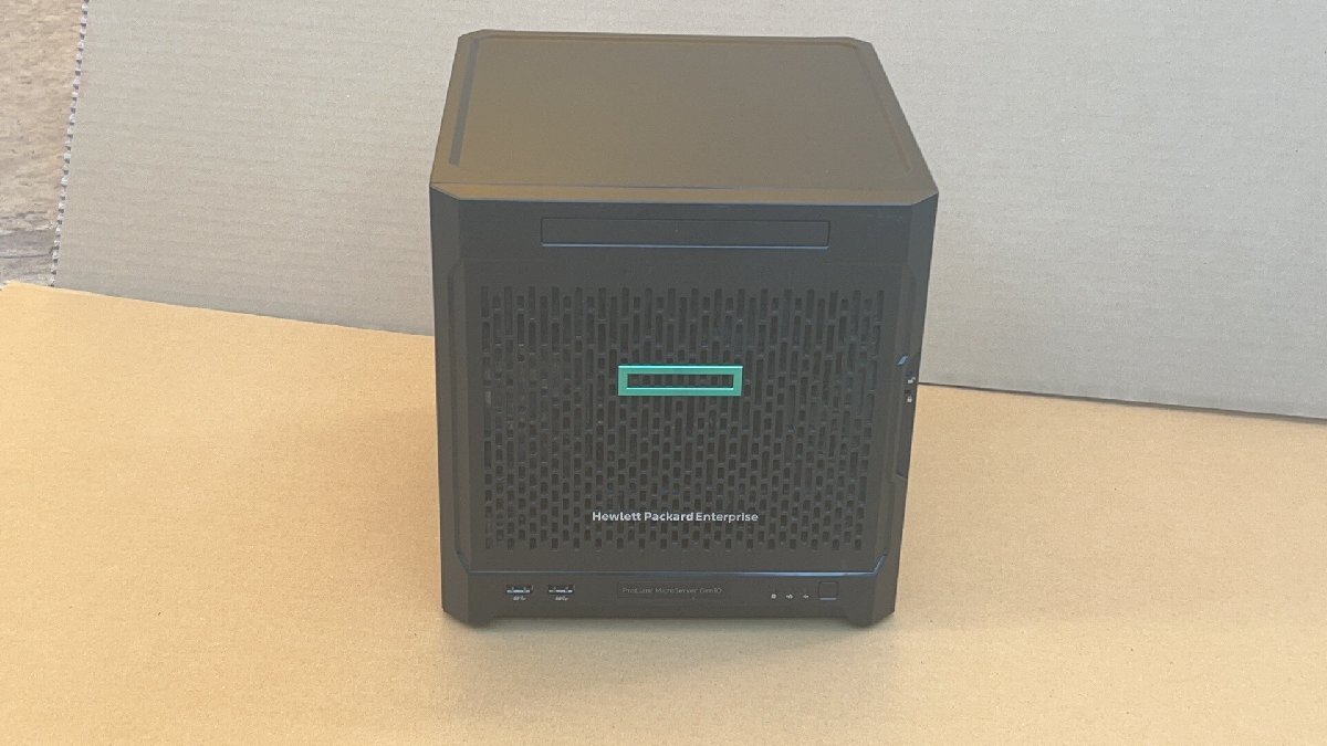 在庫多数ジャンク現状BIOS起動済★HP ProLiant MicroServer Gen10 Opteron X3216 8GB×1 HDD無し P0814