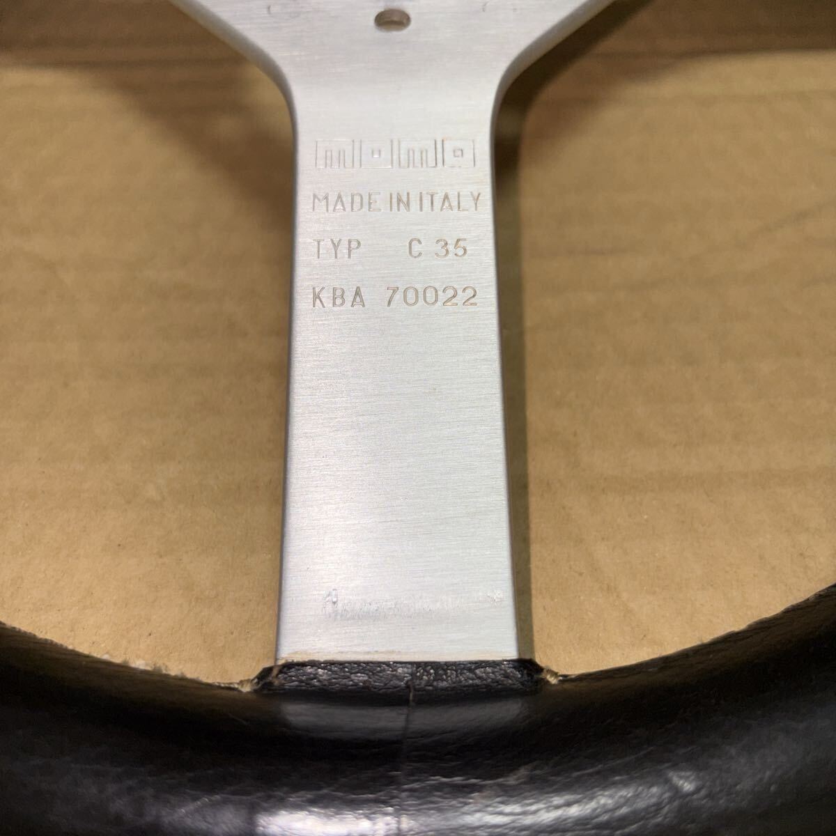  当時物　MOMO Cavallino 35パイ 初期 ステアリング　フェラーリ　 モモ　キャバリーノ_画像7