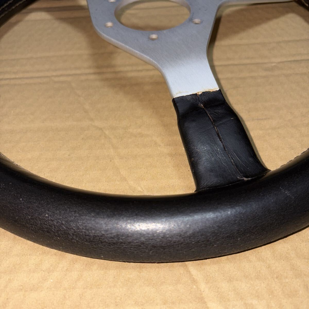  当時物　MOMO Cavallino 35パイ 初期 ステアリング　フェラーリ　 モモ　キャバリーノ_画像8