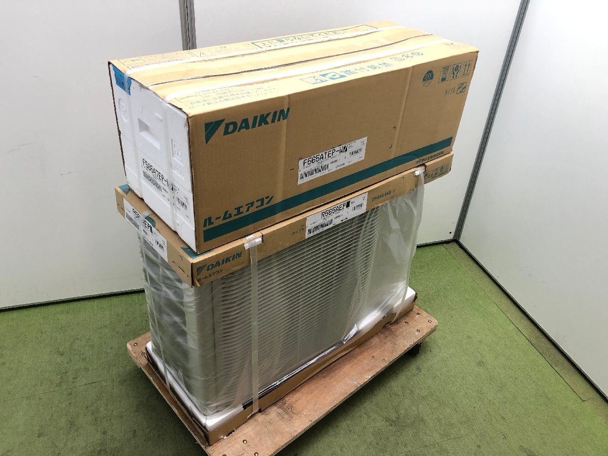 2025年モデル 新品未開封★ダイキン DAIKIN エアコン おもに18畳用 15畳～23畳 5.6kW S565ATEP-W ( F565ATEP-W + R565AEP ) YD07064N