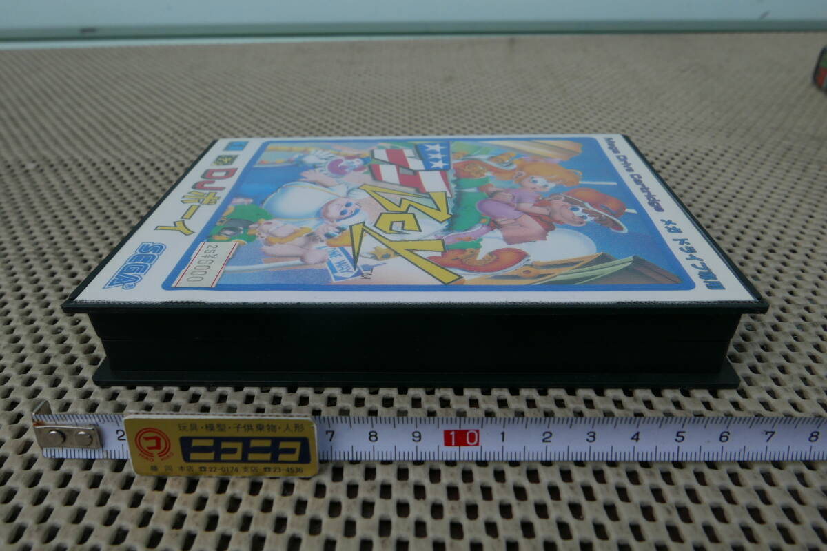 【新品未開封】670-0626 DJ Boy / DJボーイ Mega Drive カネコ製 セガ正規品 アクションゲーム_画像3