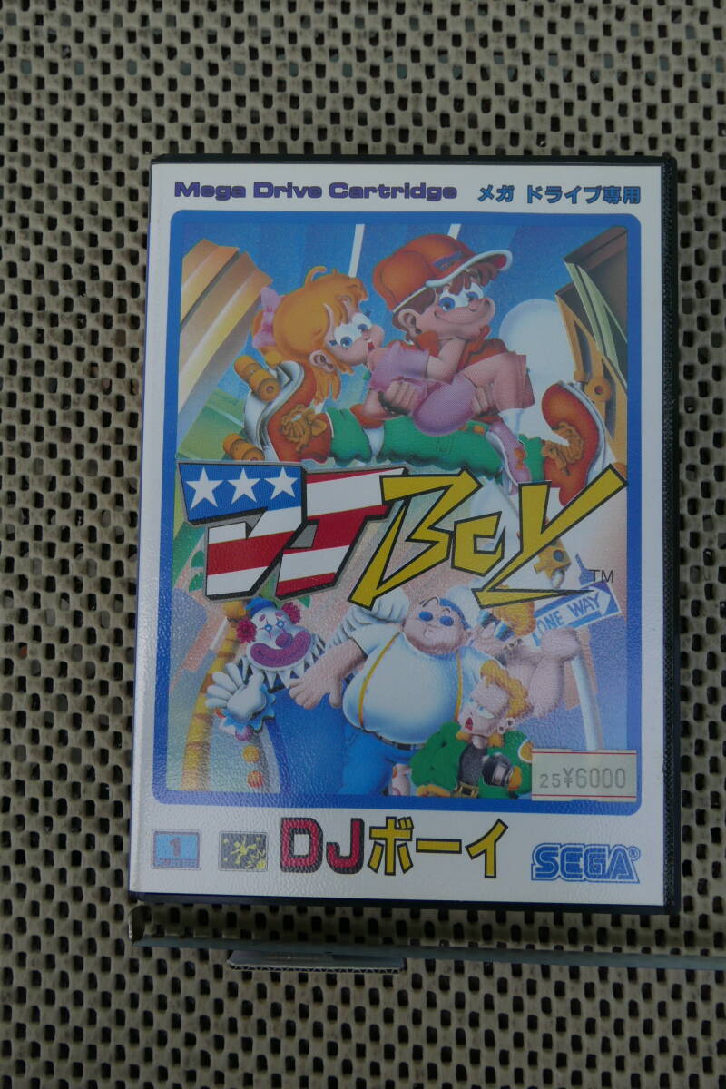【新品未開封】670-0626 DJ Boy / DJボーイ Mega Drive カネコ製 セガ正規品 アクションゲーム_画像1