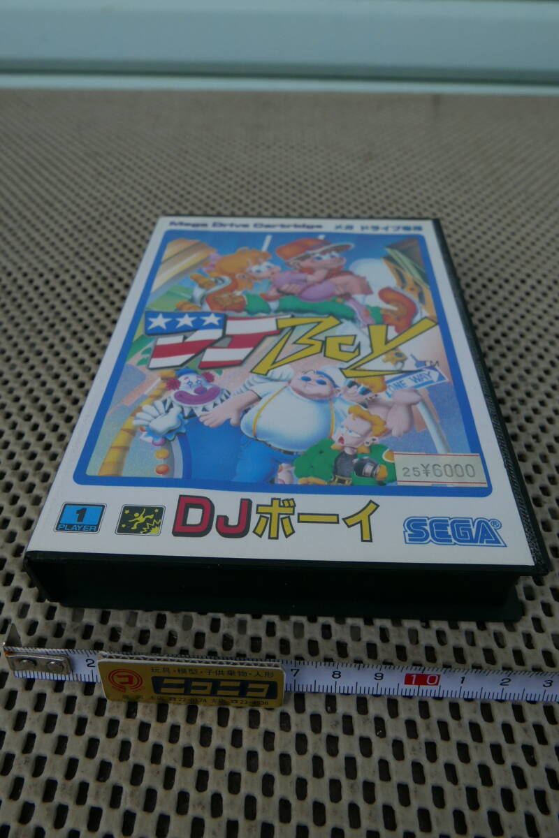 【新品未開封】670-0626 DJ Boy / DJボーイ Mega Drive カネコ製 セガ正規品 アクションゲーム_画像2