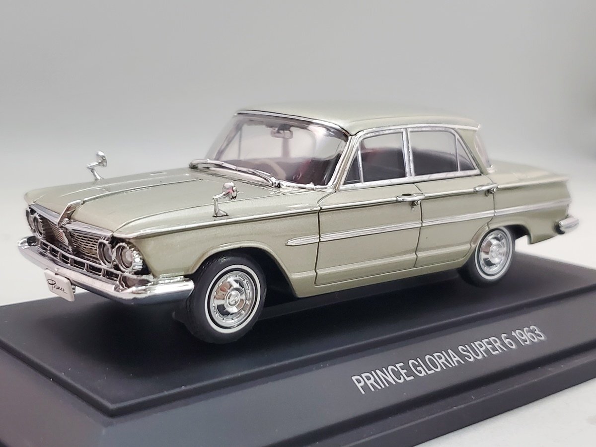 エブロ/'63 Princeプリンス Gloriaグロリア スーパー6 1/43 ▽ EBBRO エブロ 1/43 Prince Gloria プリンス グロリア