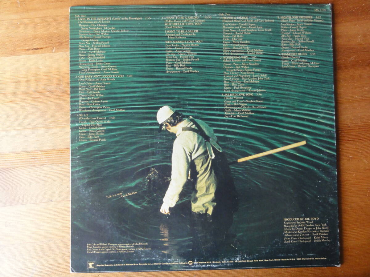 geoff muldaur / is having a wonderfull ●US盤●_画像2