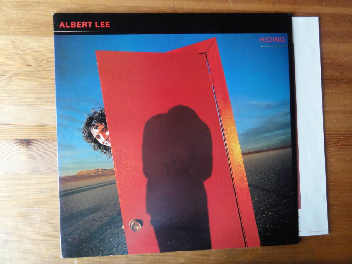 albert lee / hiding ●国内盤●_画像1