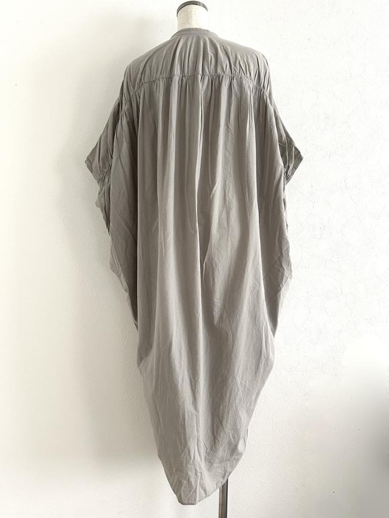 【送料込】mizuiroind ミズイロインド ワンピース F(フリー) グレー 綿100% 綺麗め 可愛い カジュアル お出掛け 6455820_画像4