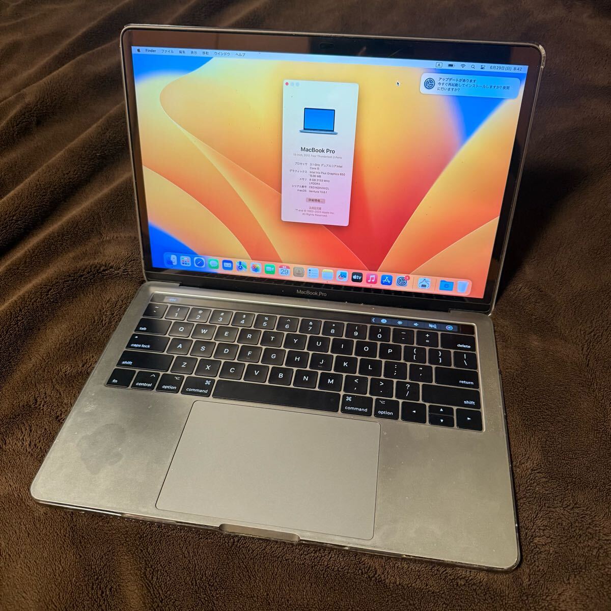 MacBook Pro M2 13-inch 2022モデル