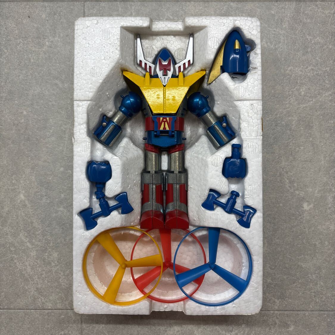 【TKS】同梱不可/トイキン祭 BULL MARK/ブルマァク ジンクロン ブルペットZ合金 ブロッカー軍団? マシーンブラスター ロボクレス_画像2