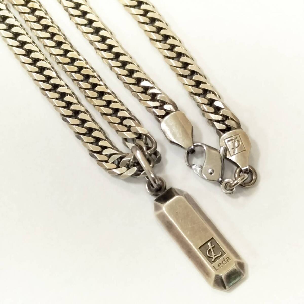 Leda SILMA レダシルマ ゲルマニウム シルバー アクセサリー ネックレス 現状品 【24450