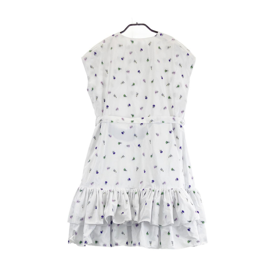 DRAWER ドゥロワー 6521-299-1062 ワンピース 花柄 ホワイト系 FREE [240101487733] レディース_画像2