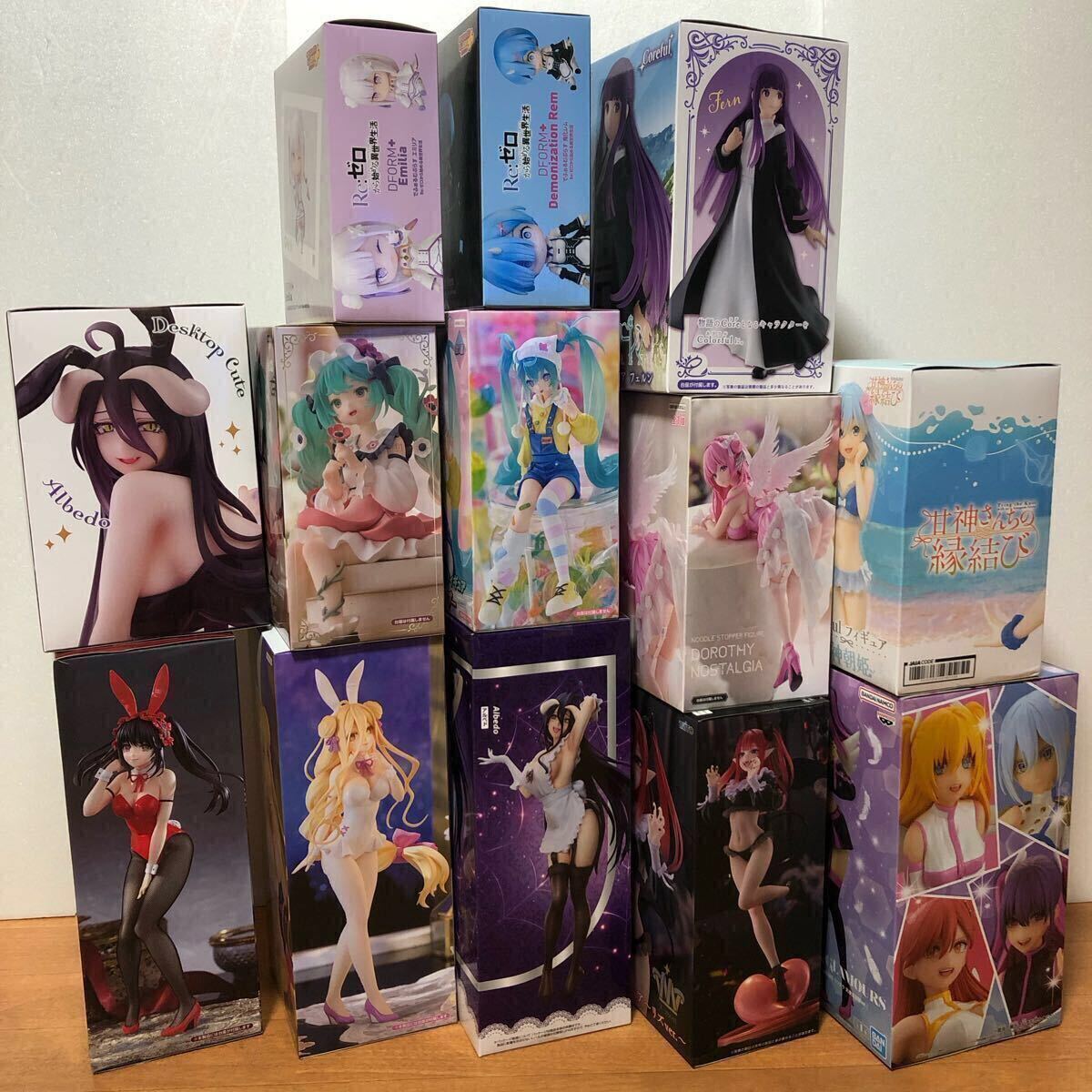美少女 フィギュア まとめ売り アルベド 初音ミク そに子 リゼロ 美少女 プライズ フィギュア まとめ売り 13点セット /初音ミク