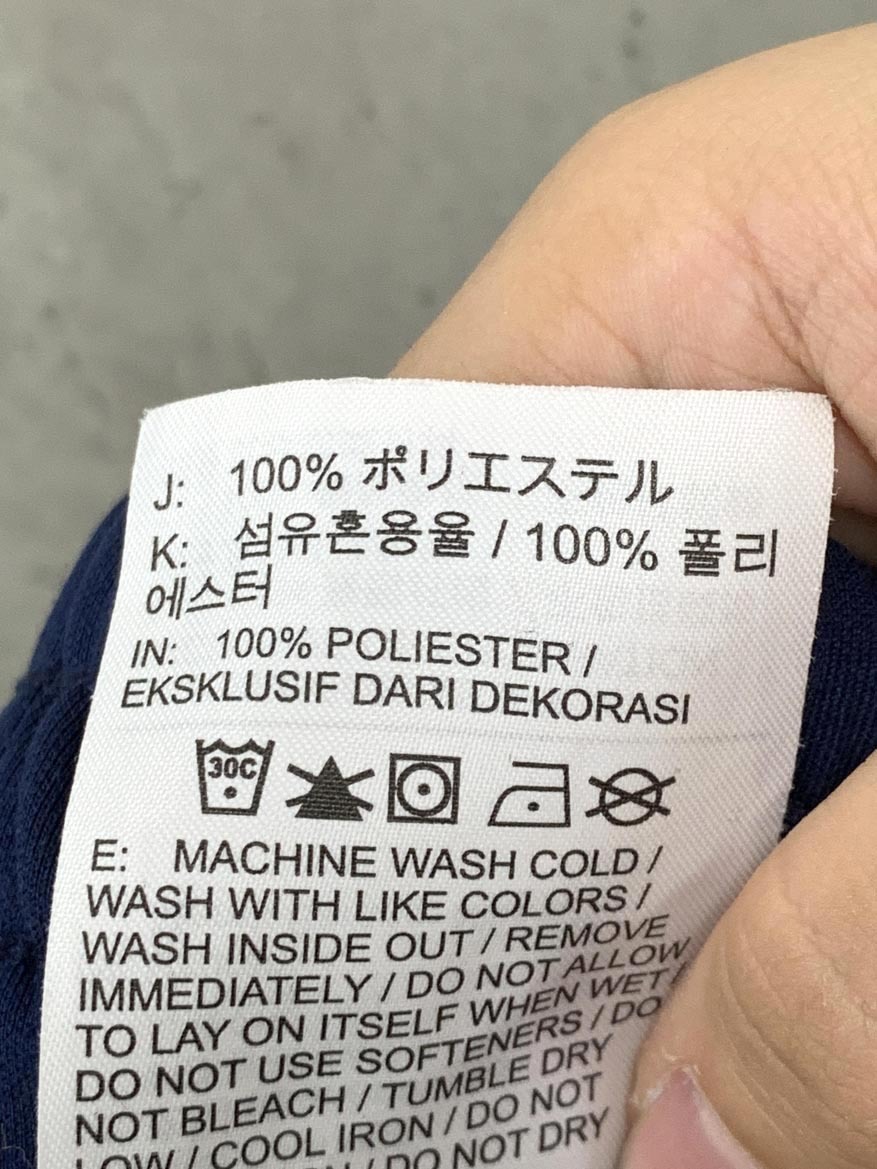 NIKE Nike обратная сторона ворсистый джерси верх и низ выставить sizeL/ синий / темно-синий *# * fga2 ребенок одежда 