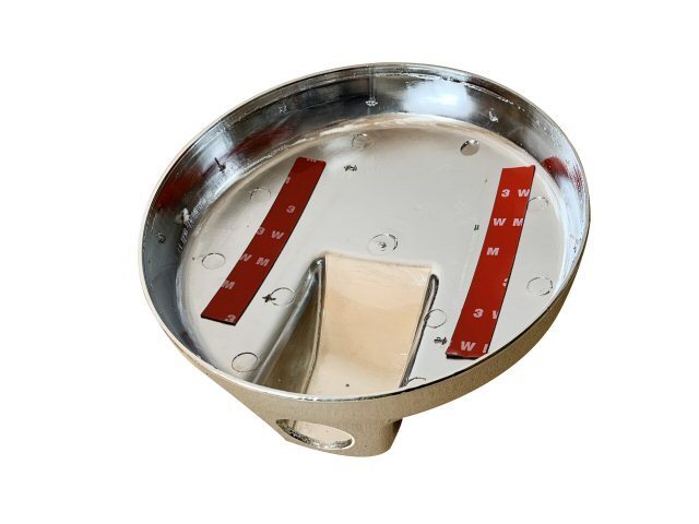 日野 レンジャープロ/エアループレンジャー メッキ ミラー カバー 3点セット サイドミラー 標準/ワイド 対応 4トン トラック カスタム G_画像3