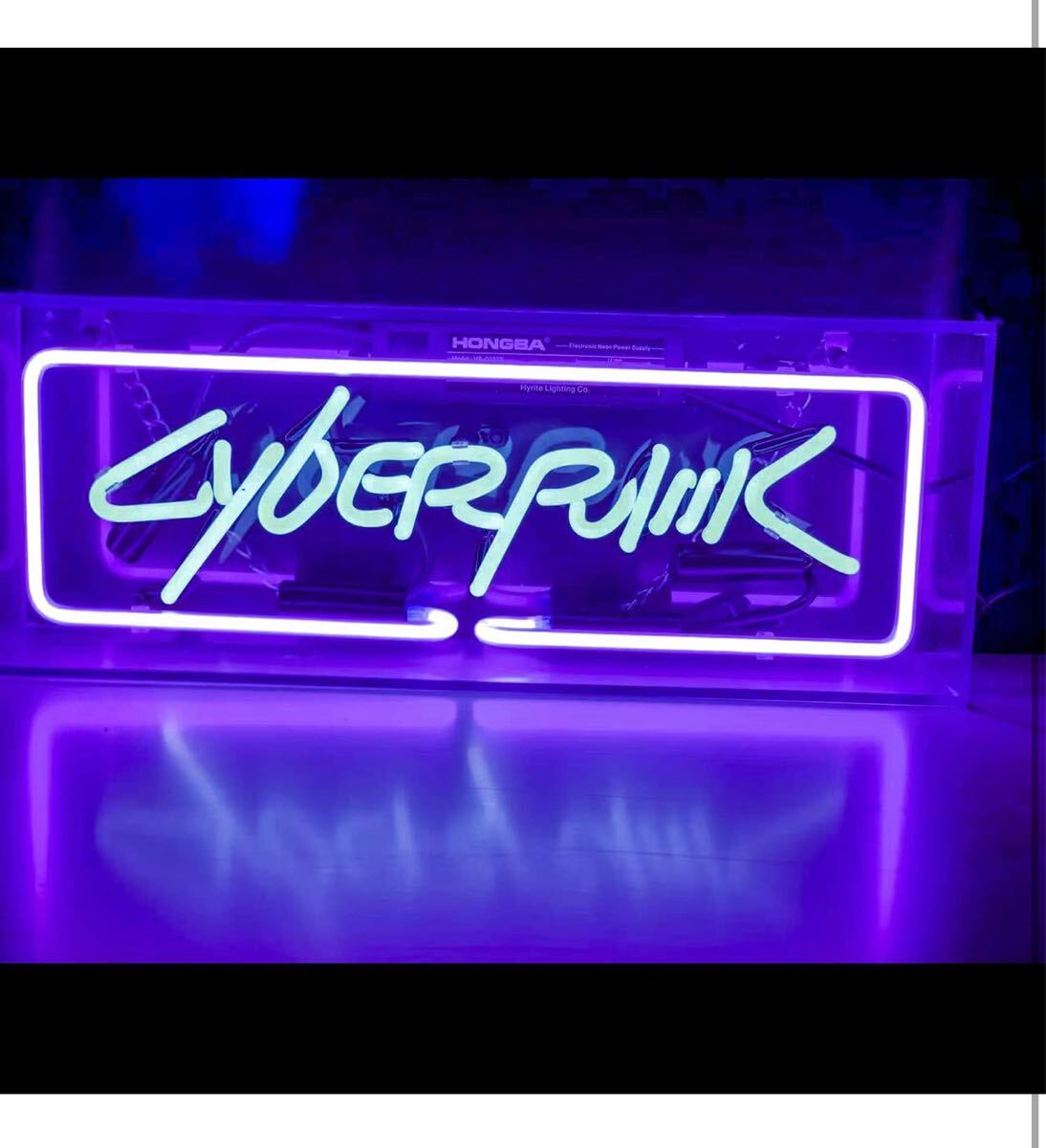 オリジナル ネオン管CYBERPUNKネオンライト サイバーパンク LED看板 オリジナル ネオン管CYBERPUNKネオンライト サイバーパンク LED