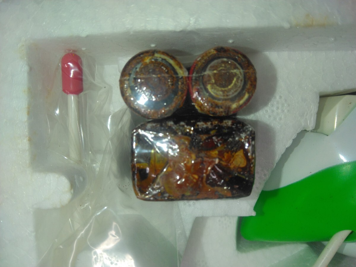  коробка . выгорание . цвет и т.п. царапина не использовался приложен батарейка коррозия сделано в Японии Tommy радиоконтроллер super Mario Mario &yosi-R/C TOMY Super Mario radio control