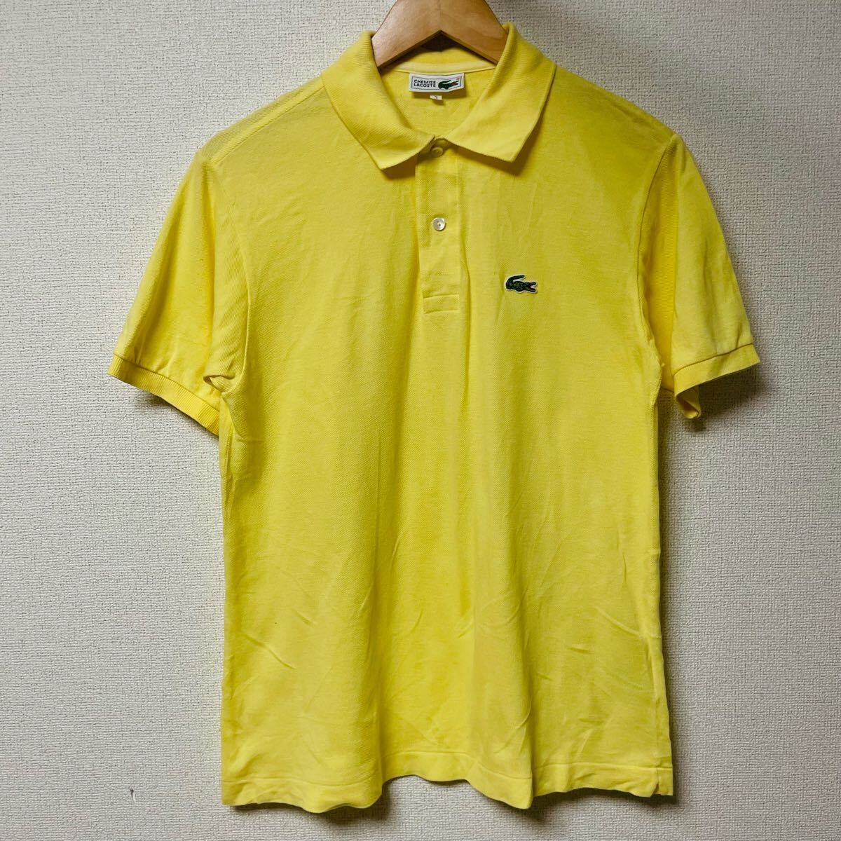 LACOSTE ラコステ　 ポロシャツ　 半袖　ワニ　ロゴ　美品　メンズ　3