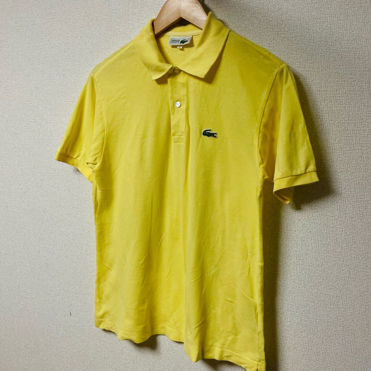 LACOSTE ラコステ　 ポロシャツ　 半袖　ワニ　ロゴ　美品　メンズ　3