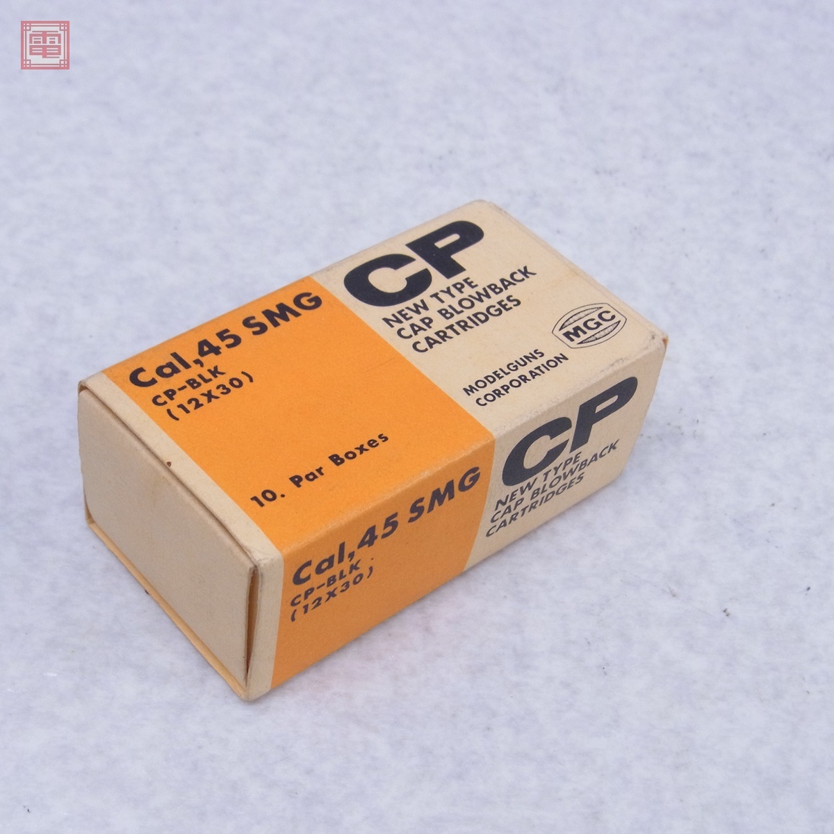 整備済 MGC .45ACP CP-BLK トンプソン カートリッジ 10発 MGC カートリッジ 10発 Cal.45 SMG CP-BLK トンプソン用【10