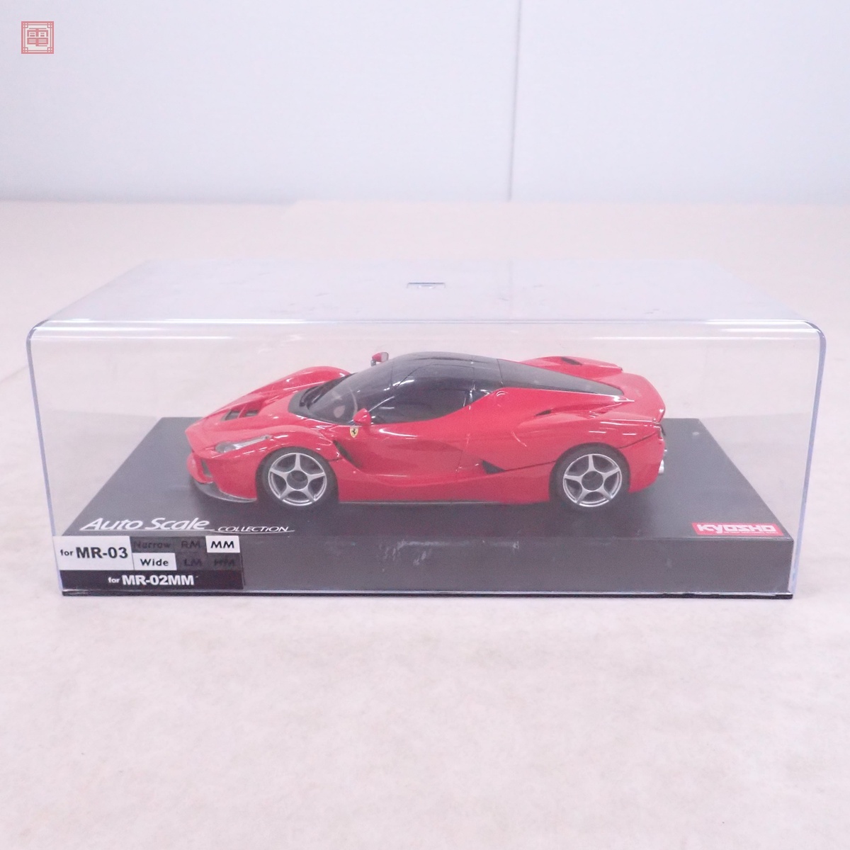 京商 ミニッツ オートスケール ラフェラーリ レッドバージョン 京商 ミニッツ オートスケールコレクション ラ・フェラーリ