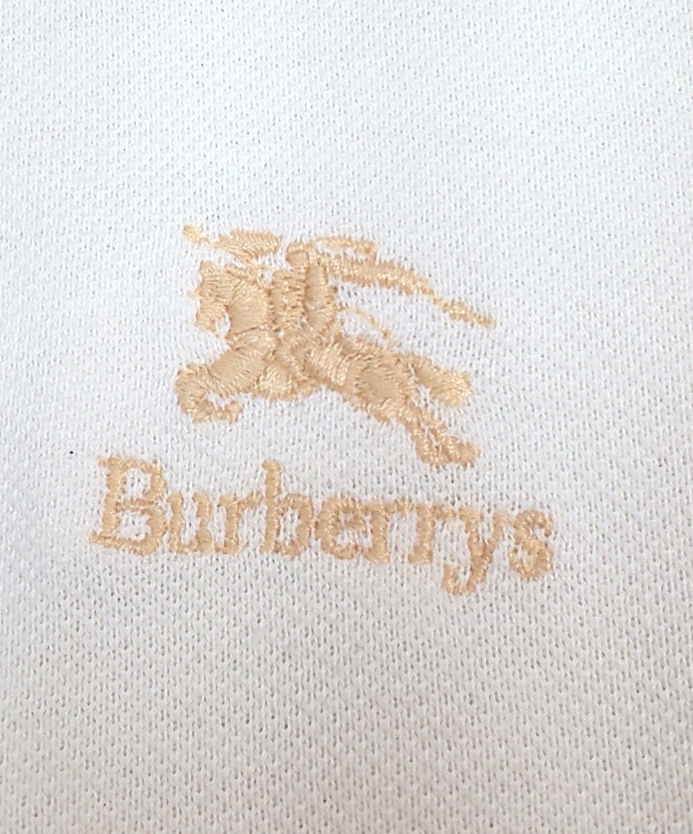 ☆BURBERRY ポロシャツ Mサイズ アメリカ製 ☆バーバリー made in USA 100%コットン_画像6