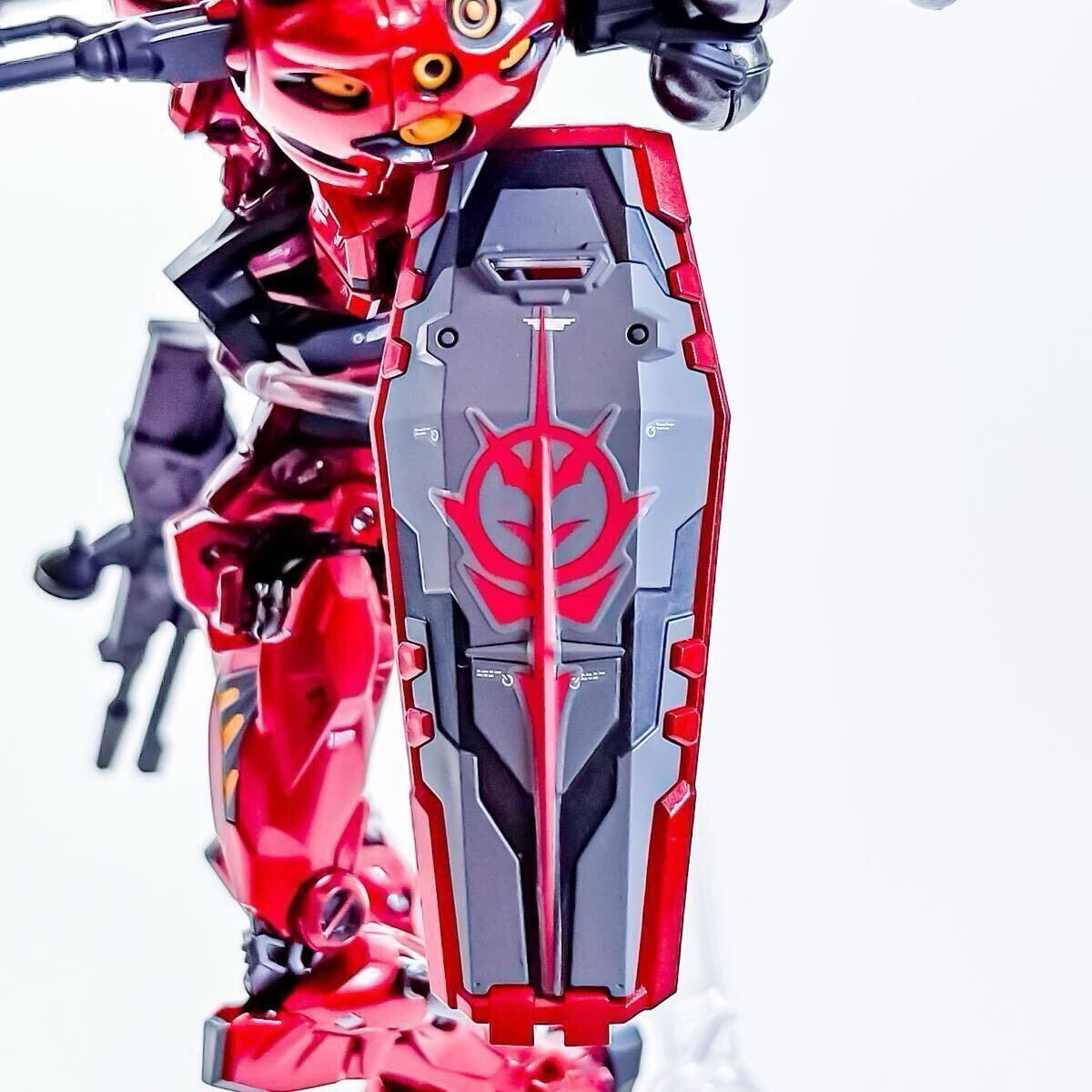 HG 1/144 赤いガンダム キャンディ塗装 全塗装 HG 赤いガンダム キャンディ 塗装 完成品 宅急便コンパクト発送