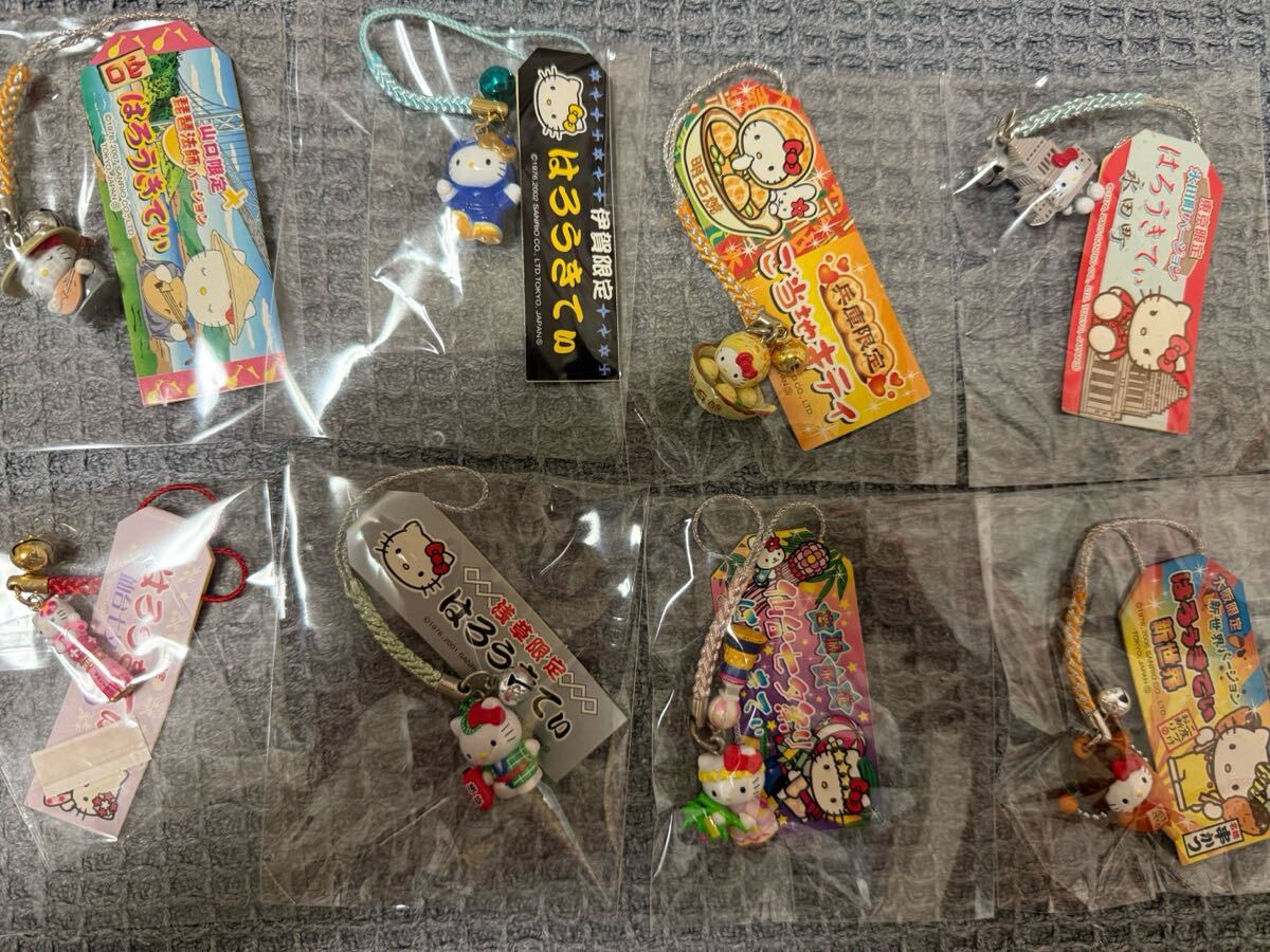 ハローキティー ご当地ストラップ レア 根付け まとめ売り 1円スタート レア ご当地キティ 48個 ハローキティ 根付